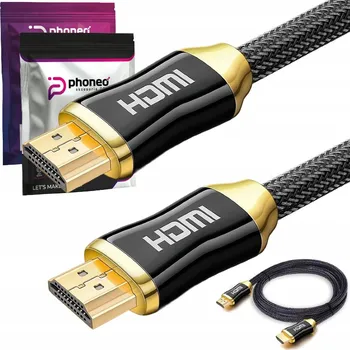 Video kabel Kabel Smart-Tel BRAIDED-3M HDMI - HDMI 3 m