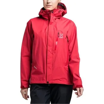 Dámská casual bunda Dámská bunda Haglöfs Astral GTX velikost S červená