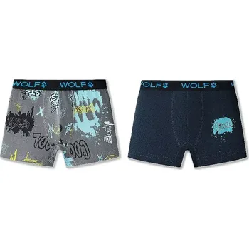 Chlapecké boxerky Wolf L2582 - 2ks, mix barev