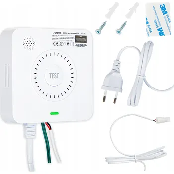 Zabezpečovací technika Detektor / detektor plynu zemního plynu a požáru