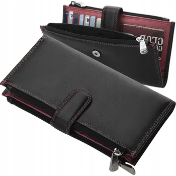 Peněženka Visconti dámská peněženka z pravé kůže, černá