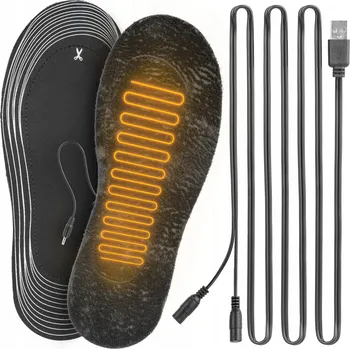 Vložka do bot Vyhřívané vložky do bot na USB, velikost 35-41