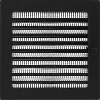 Větrací mřížka Mřížka výdechová lakovaná Kratki černá