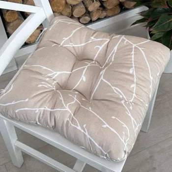 Podsedák Sedák na židli - Větvičky béžové