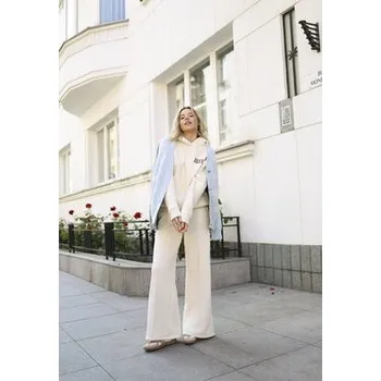 Dámské kalhoty BIZUU Dámské kalhoty PETRA Bílá Standard Fit 40