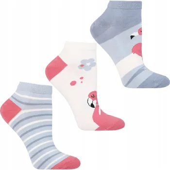 Pánské ponožky Ponožky Kotníkové Ponožky MORAJ Nízké Ponožky Barevné 3-PAK 35-38