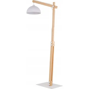 Stojací lampa Stojací lampa TK-Lighting Oslo E27 60 W béžová, bílá