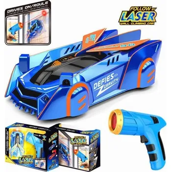 autíčko Autíčko Sportovní auto jezdící po zdech, strop na laseru, modré