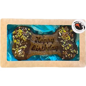 Pamlsek pro psa Zolly Dog Bakery Maxi narozeninová kost s játry 200 g