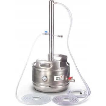 Dávkovač nápoje Měděný destilační přístroj keg pot-still 25-50 L DestHome