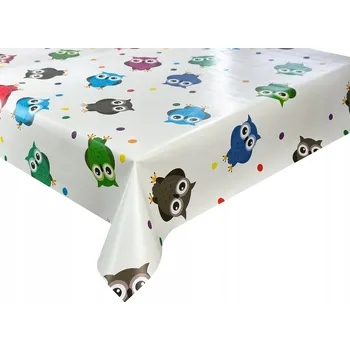 ubrus Cerata na Metry Ubrus Ceratový Barevné Sovy Puntíky 500x140 cm