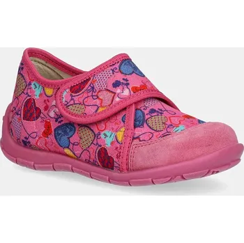 Dívčí obuv Dětské papuče Froddo CLASSIC SLIPPERS růžová barva, G1700427 G1700427.G.20.24 43X, EUR 22