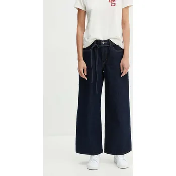 Dámské oblečení Džíny Levi's XL STRAIGHT A8701 námořnická modř 59X, vel. 27/35
