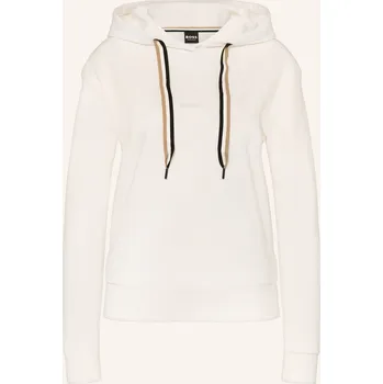 Boss Dámská Mikina S Kapucí Stripe, krémová, 36