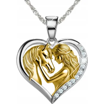 Náhrdelník Stříbrný náhrdelník Larezo se zirkonem, motiv zvířete, délka 45 cm