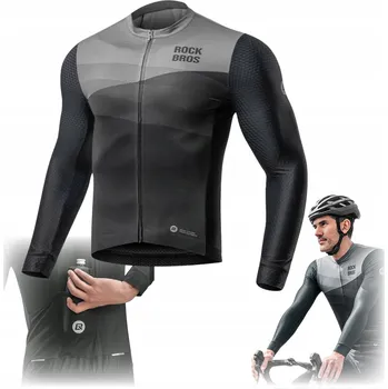 Pánská mikina ROCKBROS CYKLISTICKÝ TEPLÁKOVKA MIKINA S DLOUHÝM RUKÁVEM JARO/LÉTO XXL