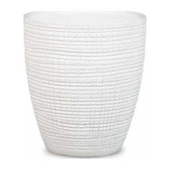 Hrnec Hrnec Scheurich 58609, keramika, H 15 cm, bílý