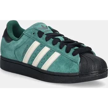 Pánské tenisky Tenisky adidas Superstar II Collegiate Green/ Crew White/ Core Black EUR 41 1/3