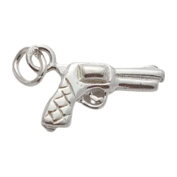 Přívěsek Stříbrný přívěsek pistole