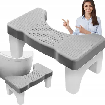 Stolička TOALETNÍ STUPÍNEK PLOŠINA DO KOUPELNY STOLIČKA SCHŮDEK K WC 17 cm