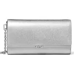 Michael Kors luxusní kožené psaníčko stříbrné
