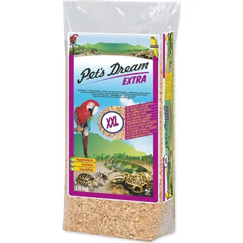 Podestýlka pro hlodavce Dřevěná podestýlka Chipsi 15 kg