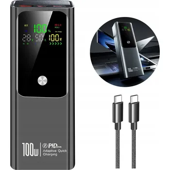 Powerbanka Obousměrná nabíječka Super Fast Charging 100 W Power Bank (Externí baterie)