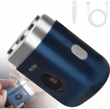 Holicí strojek HOLICÍ STROJEK PÁNSKÝ PŘENOSNÝ KAPESNÍ MINI ELEKTRICKÝ ZASTŘIHOVAČ VOUSŮ USB