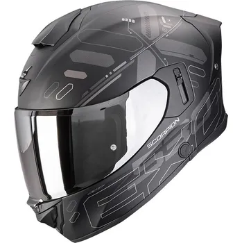 Helma na motorku SCORPION přilba EXO-530 AIR Fond matt black/silver - M