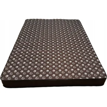 Pelíšek pro psa Dark-1 Ortopedické pelíšek pro psa, hnědé, 80 cm x 60 cm