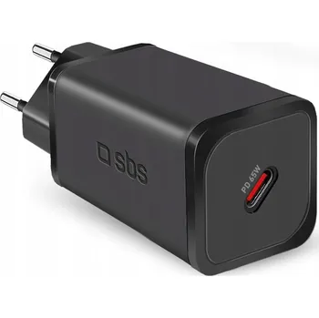 Síťová nabíječka SBS 65W Černá TETRGAN1C65W