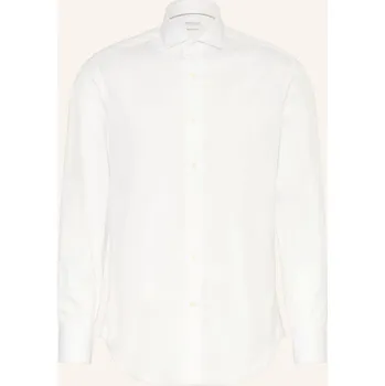 Pánská košile Brunello Cucinelli Pánská Košile Basic Fit, bílá, 42