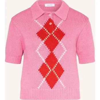 Dámský svetr Darling Harbour Dámská Úpletová Polokošile, pink / red /...