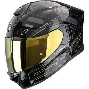 Motodoplněk SCORPION přilba EXO-530 AIR Fond black/neon yellow - S