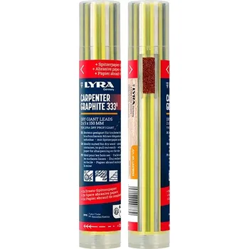 Grafitová tužka Technická tužka LYRA DRY GIANT grafitové tuhy H 333/12 kusů/2x5x150 mm