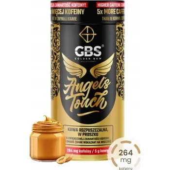 Káva Instantní Káva GBS Golden Bow Solutions GBS Angel's Touch s arašídovým máslem Káva káva 100g 100 g