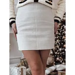 Dámská smetanová sukně OVADA CY0470 Velikost: M