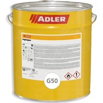 barva a nátěr na dřevo Lak na dřevo ADLER Aduro Legnopur Bezbarvý Polomat G50 1KG