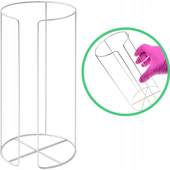Stojan na Petriho misky nerezová ocel prům. 110 mm, výška 215 mm