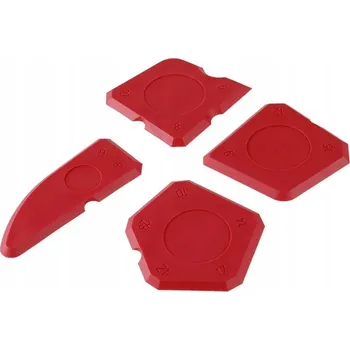 Malířská špachtle ŠPACHTLE NA SILIKON 4ks ŠKRABKY NOVÉ