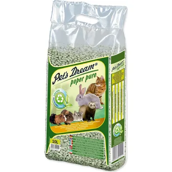 Podestýlka pro hlodavce Pelety Pet´s Dream Paper Pure 10L 4,8kg-KS