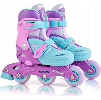 Kolečkové brusle Dětské Kolečkové Brusle Locavun, nastavitelné, svítící kolečka, 30-35EU