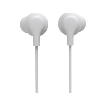 Sluchátka Hama USB-C sluchátka s mikrofonem Curly, špunty, bílá