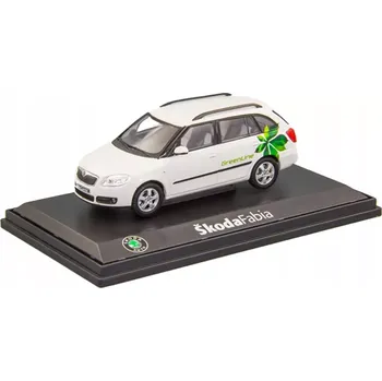 Abrex model Škoda Fabia II Combi (2008) - Green Line (1:43)