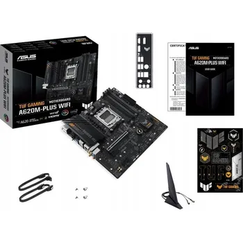 Základní deska Základní deska Asus TUF GAMING A620M-PLUS WIFI AM5 4DDR5 HDMI/DP mATX
