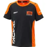 KTM triko TEAM 24 dětské black/orange - 116 cm