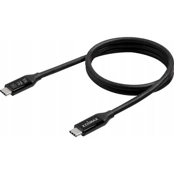 Datový kabel Kabel USB4/Thunderbolt 3 Edimax UC4-010TB V2 1m USB-C na USB-C černý