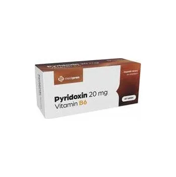 Přírodní produkt medipron Pyridoxin 20 mg 60 tablet