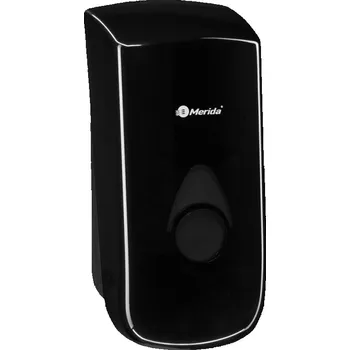 Ruční dávkovač mýdla nástěnný Merida 800 ml černý