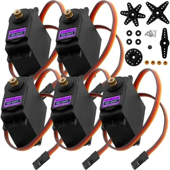 Zabezpečení domácnosti Servo Servomotor Kovový MG996R RC Arduino